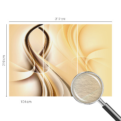 Fotografická tapeta vliesová Vlnité čiary