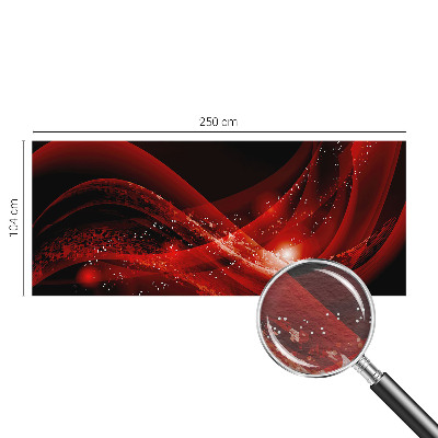 Fototapeta s potlačou na vliese Červený vír