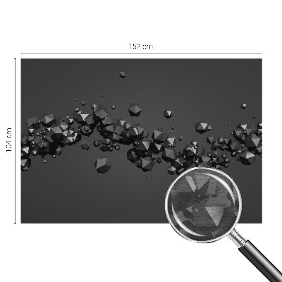 Fototapeta na mieru do spálne Čierne hrudky