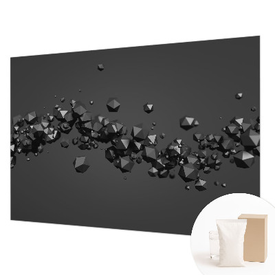 Fototapeta na mieru do spálne Čierne hrudky