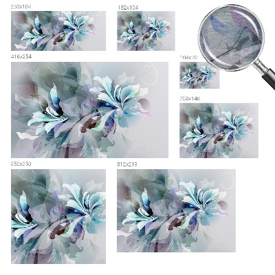 Vliesová fototapeta Kvetinová abstrakcia