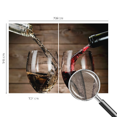 Fototapeta Poháre vína