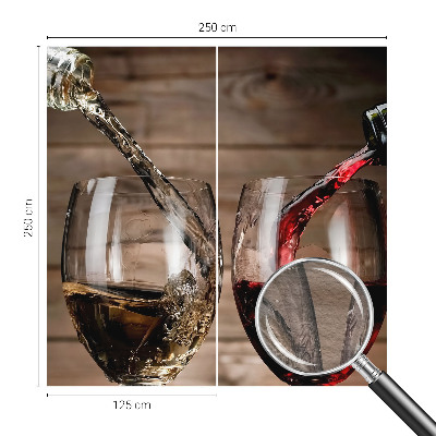 Fototapeta Poháre vína