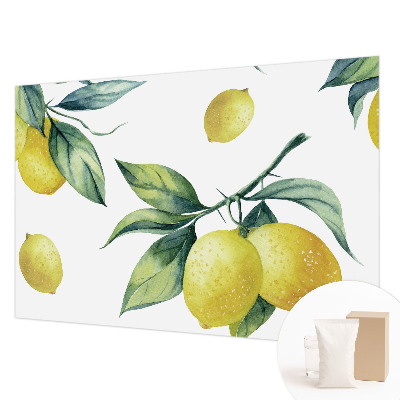 Fototapeta na mieru Citrónový motív