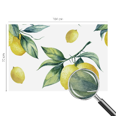 Fototapeta na mieru Citrónový motív