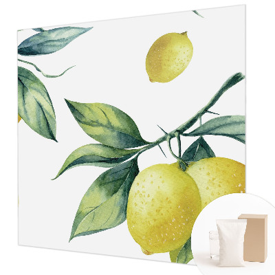 Fototapeta na mieru Citrónový motív