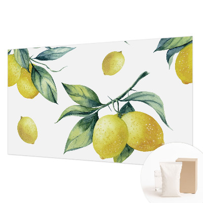 Fototapeta na mieru Citrónový motív