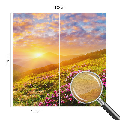 Vliesová tapeta Horský západ