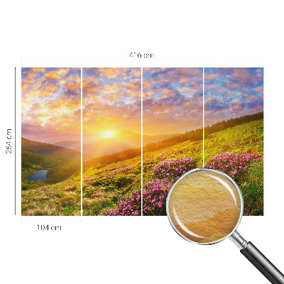 Vliesová tapeta Horský západ