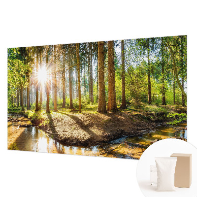 Vliesová fototapeta do obývačky Lesná idylka