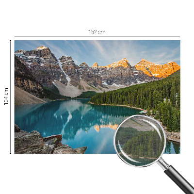 Vliesová fototapeta do spálne Odraz v horách