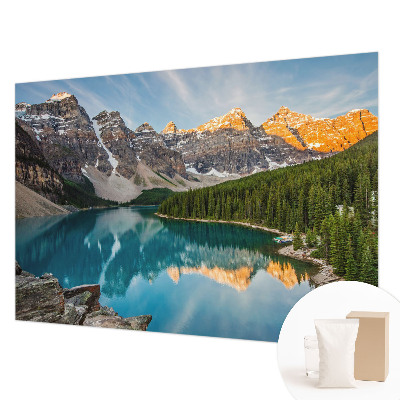 Vliesová fototapeta do spálne Odraz v horách