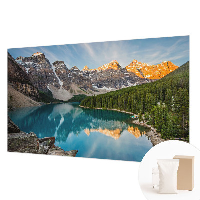 Vliesová fototapeta do spálne Odraz v horách