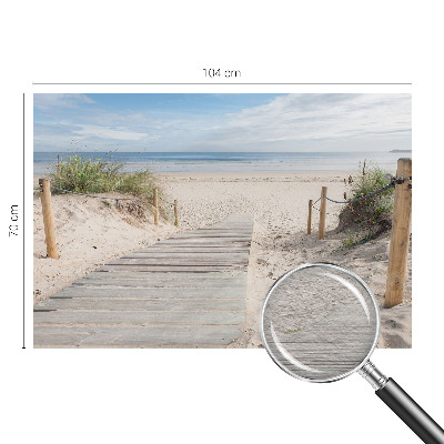 Vliesová fototapeta pre deti Drevený chodník