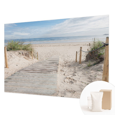 Vliesová fototapeta pre deti Drevený chodník