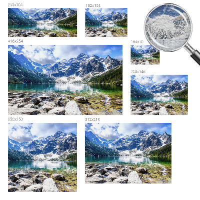 Fotografická tapeta na vliese Horská krajina