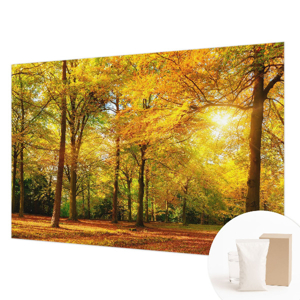 Fototapeta s potlačou na vliese Zlaté listy