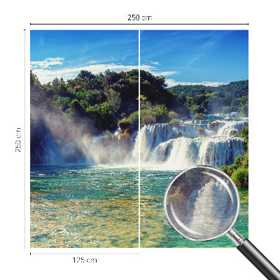 Vliesová fototapeta s potlačou Vodopádová krajina