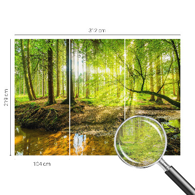 Dekoratívna fototapeta na stenu Zelená krajina