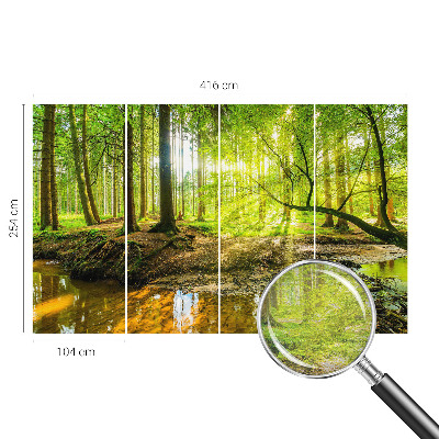 Dekoratívna fototapeta na stenu Zelená krajina