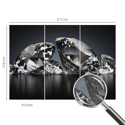 Fototapeta na mieru do obývačky Krištáľová krása