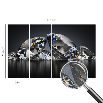 Fototapeta na mieru do obývačky Krištáľová krása