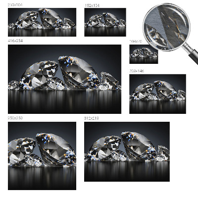 Fototapeta na mieru do obývačky Krištáľová krása