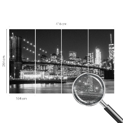 Fototapeta Nočná panoráma