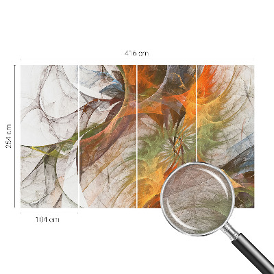 Vliesová tapeta Abstraktný kaleidoskop