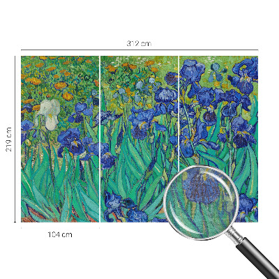 Fototapeta do spálne Záhradné kvety