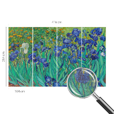 Fototapeta do spálne Záhradné kvety