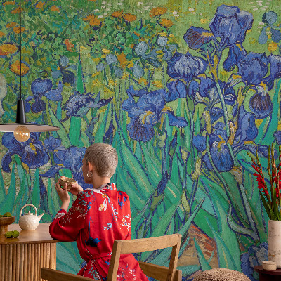 Fototapeta do spálne Záhradné kvety