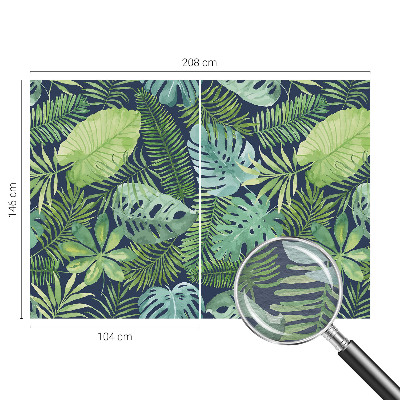 Fotografická tapeta vliesová Tropické listy