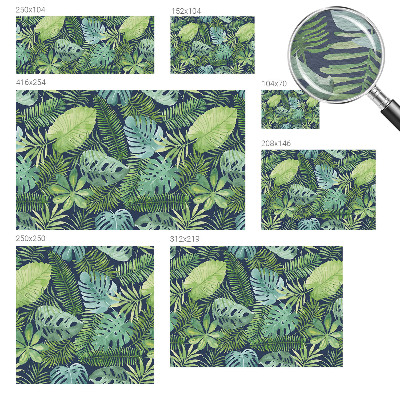 Fotografická tapeta vliesová Tropické listy