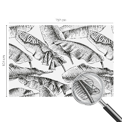 Fotografická tapeta na vliese Banánové listy