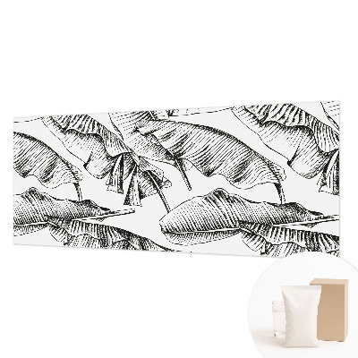 Fotografická tapeta na vliese Banánové listy