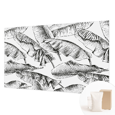 Fotografická tapeta na vliese Banánové listy