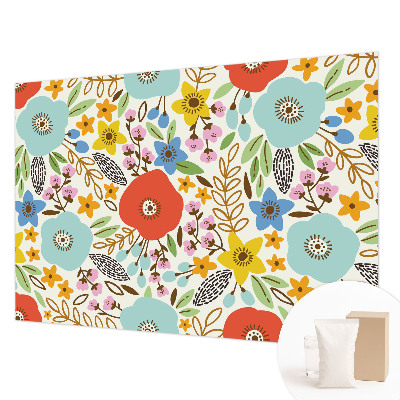 Vliesová fototapeta s potlačou Kvetinový vzor