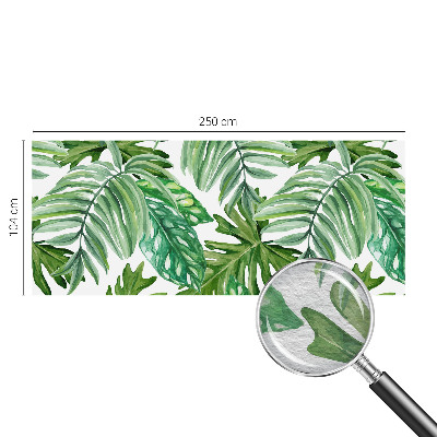 Dekoratívna fototapeta na stenu Exotické listy