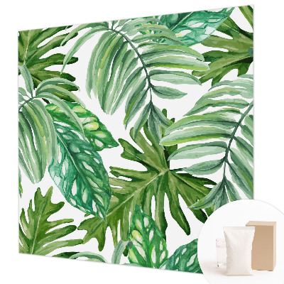 Dekoratívna fototapeta na stenu Exotické listy