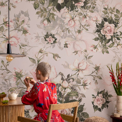 Moderná fototapeta Kvetinový vzor