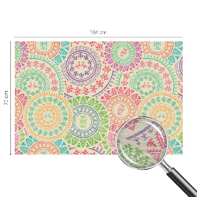 Fototapeta na mieru do obývačky Farebné mandaly