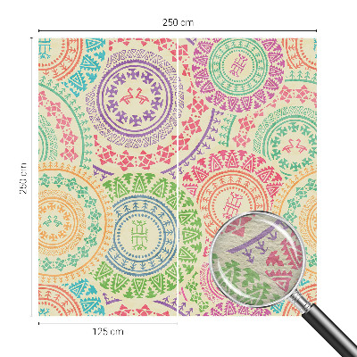 Fototapeta na mieru do obývačky Farebné mandaly