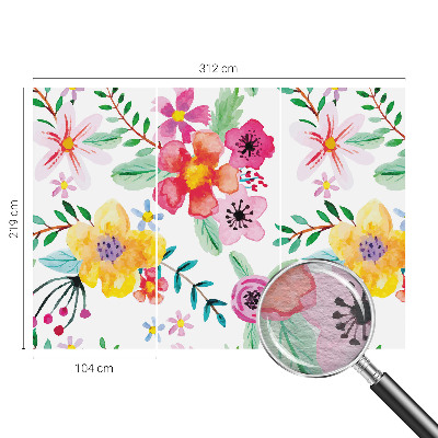 Luxusná tapeta Kvetinová sviežosť