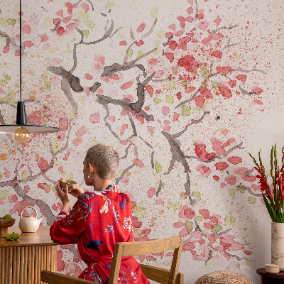 Fototapeta na stenu Kvitnúce konáre