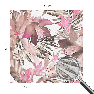 Vliesová fototapeta na stenu Exotické kvety