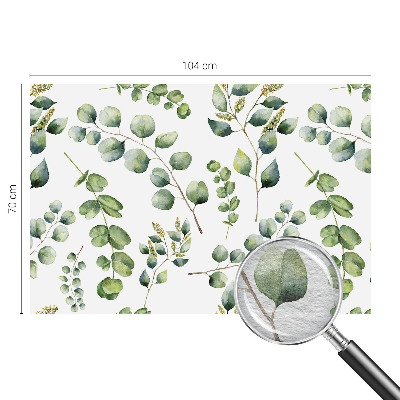 Vliesová tapeta na stenu Zelené listy