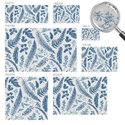 Fototapeta do spálne Botanické vzory