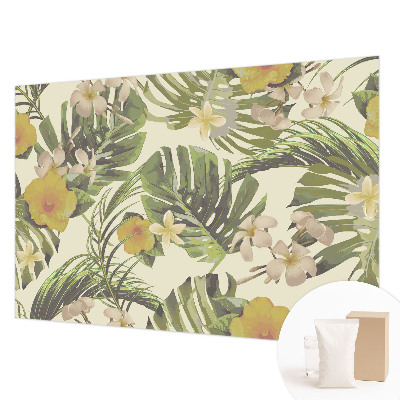 Vliesová fototapeta do spálne Exotická flóra