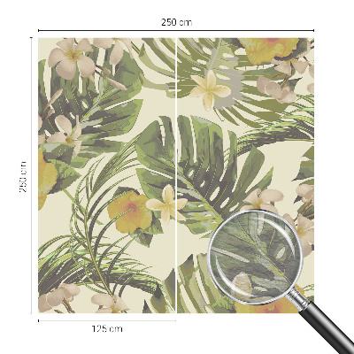Vliesová fototapeta do spálne Exotická flóra